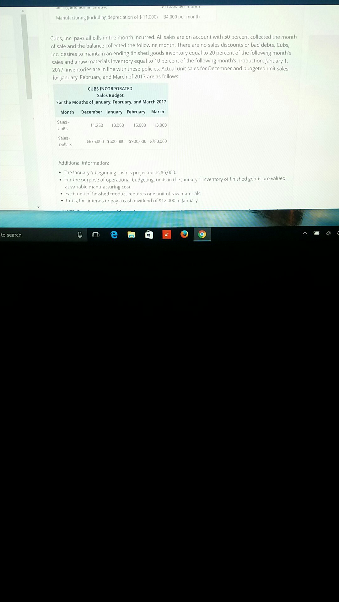 ACC5010 1 Accounting for Decision Making Module 22 Updated Ch 22 Homework