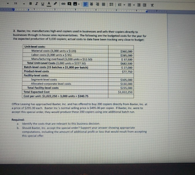  - 11 - BIVAD .EE 18 . - 3 2. Baxter,