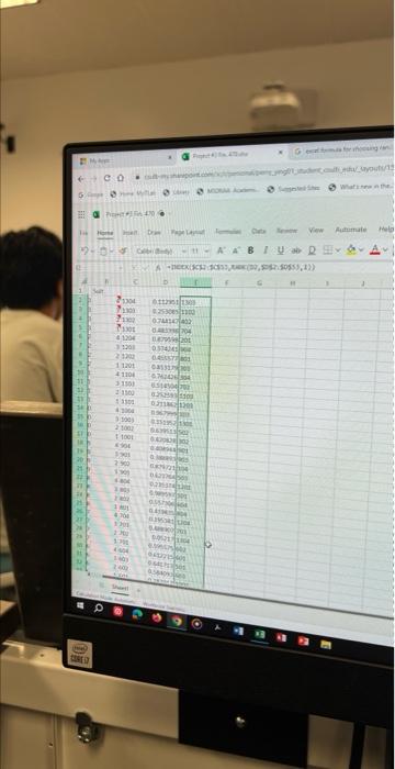  What is the Excel formula for picking a random cell (which