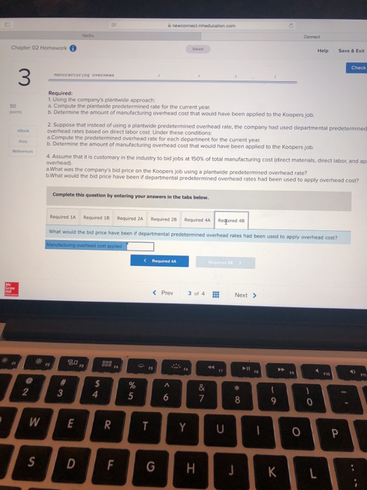 to customers' specifications and uses a job-order costing system The company uses