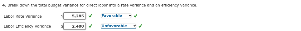 Standard Costs, Decomposition of Budget Variances, Direct Materials and Direct Labor Haversham