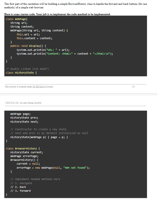 Array Lists JAVA (fill in the blanks code to create desired output)