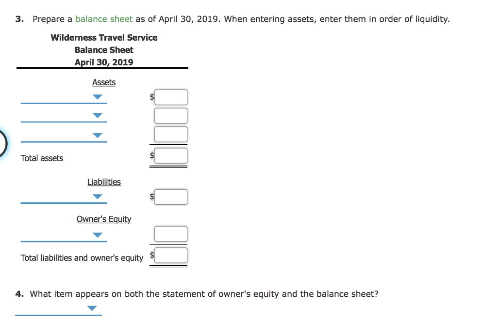 revenue and expenses for the year are listed below. The capital of