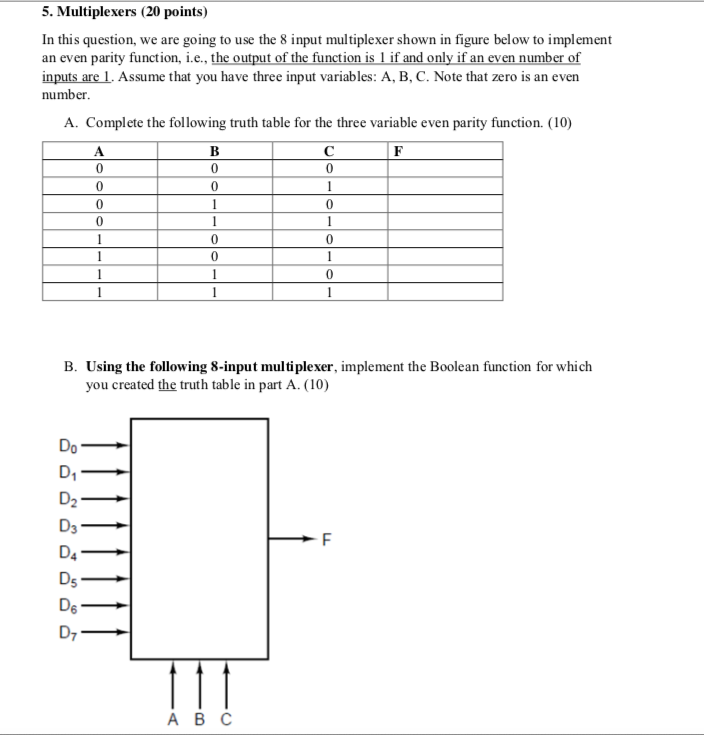 table for the following sequential circuit. While computing the next states in