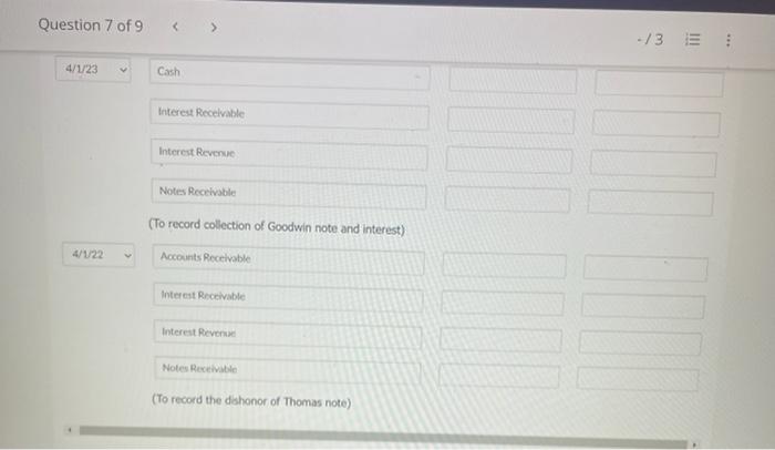 a year on December 31 . (Credt account titles ore outomatically indented