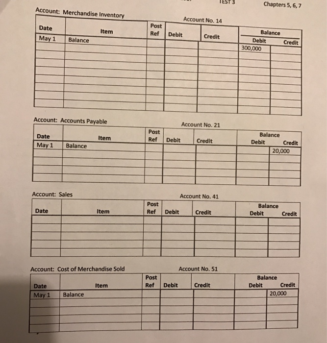 10 payable ACLoants payable Cash nt. nach Cost of her honrise So