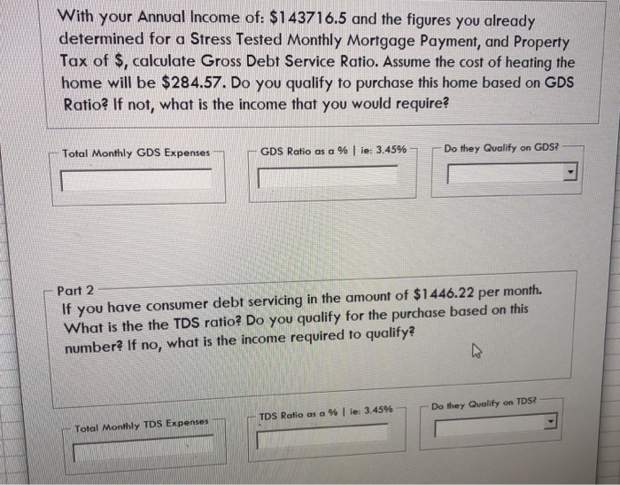 PRINCIPAL and BALANCE owing for the mortgage after 4 Years and 1