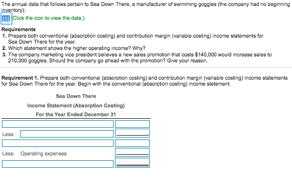 expense per unit......... $ Fixed manufacturing overhead .............$ Fixed operating expenses Number