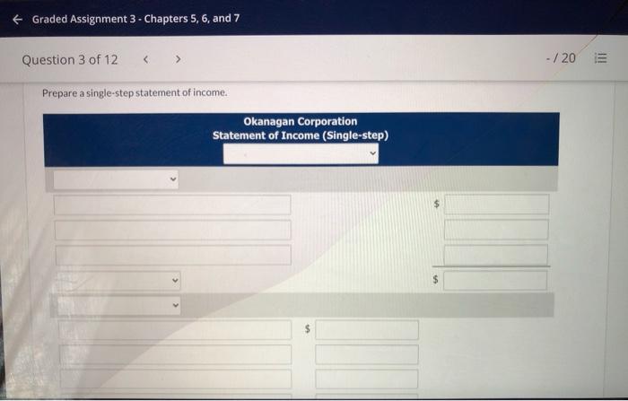 general ledger are presented below for the year ended December 31, 2021: