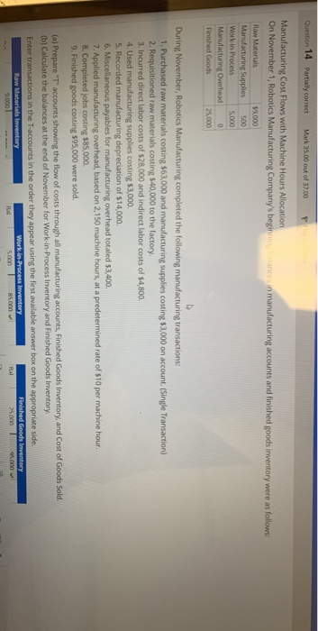 please do T chart for accounts payable and finished goods inventory Question