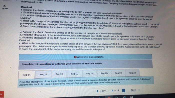 Divisi the speaker follow on produces a speaker that is used by