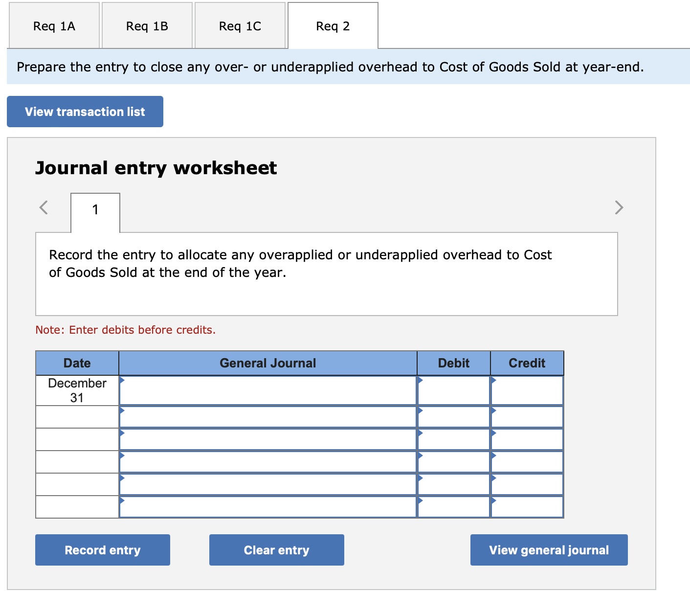 to jobs; recording under- or overapplied overhead LO P3, P4 At the