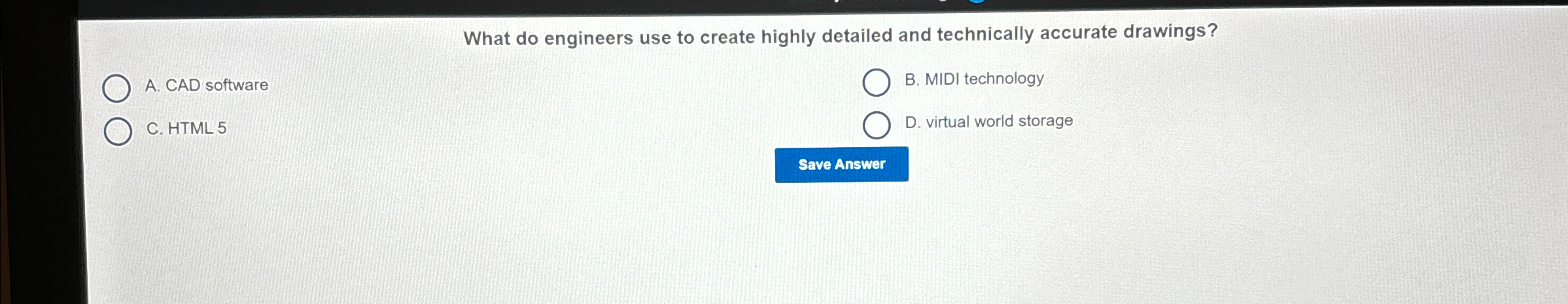  What do engineers use to create highly detailed and technically accurate