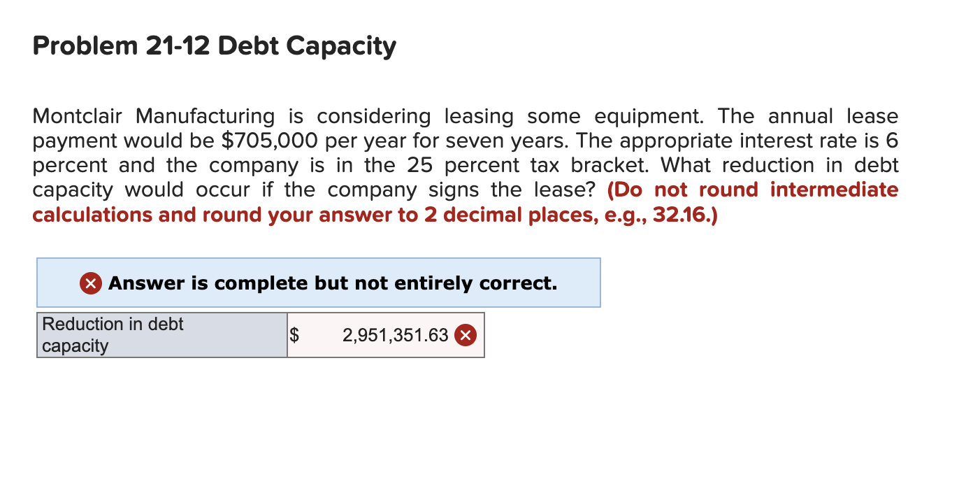  Answer all questions please Problem 21-1 Lease or Buy You work