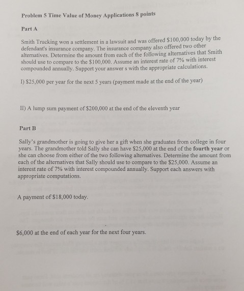  help with time value of money problem