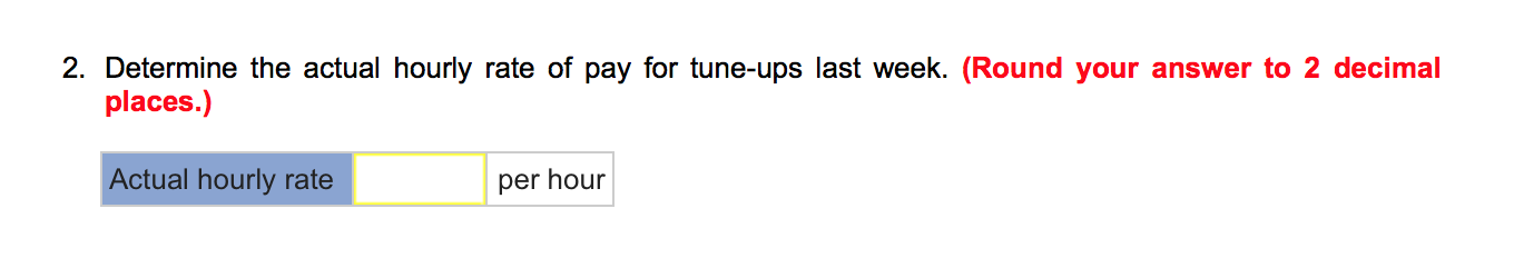 [LO10-2] The auto repair shop of quality Motor company uses standards to