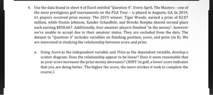 Please help! Data for question 4 Data for question 5 4. Use