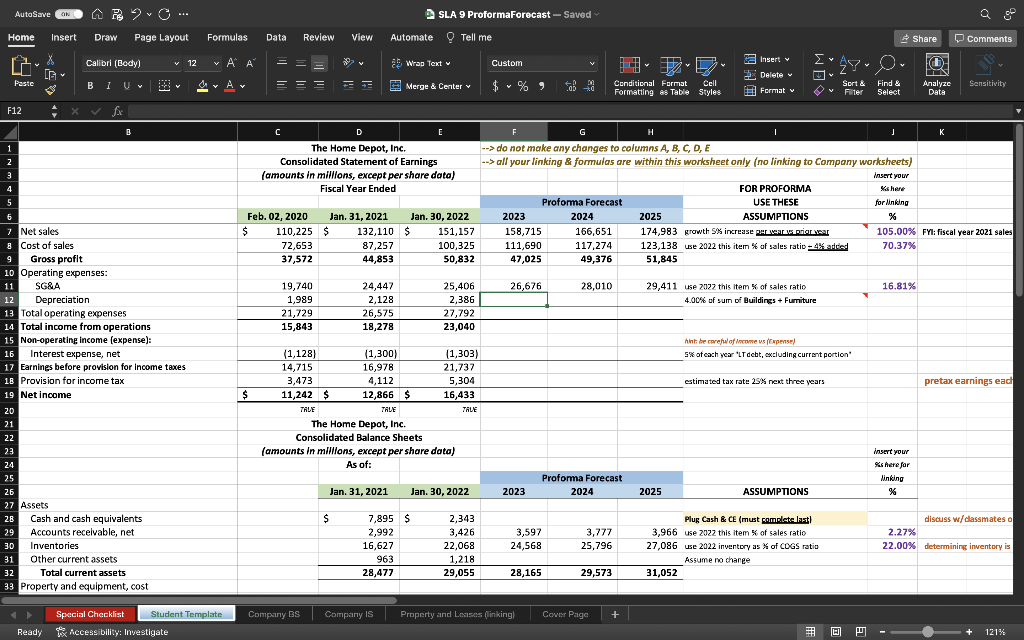 I need help filling out this excel sheet. Please input the function