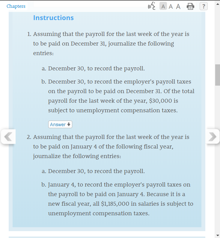 2 a and b Chapters Obj. 2, 3 The following information about