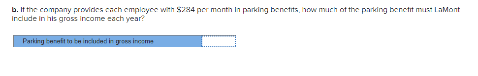 LaMont works for a company in downtown Chicago. The company encourages employees
