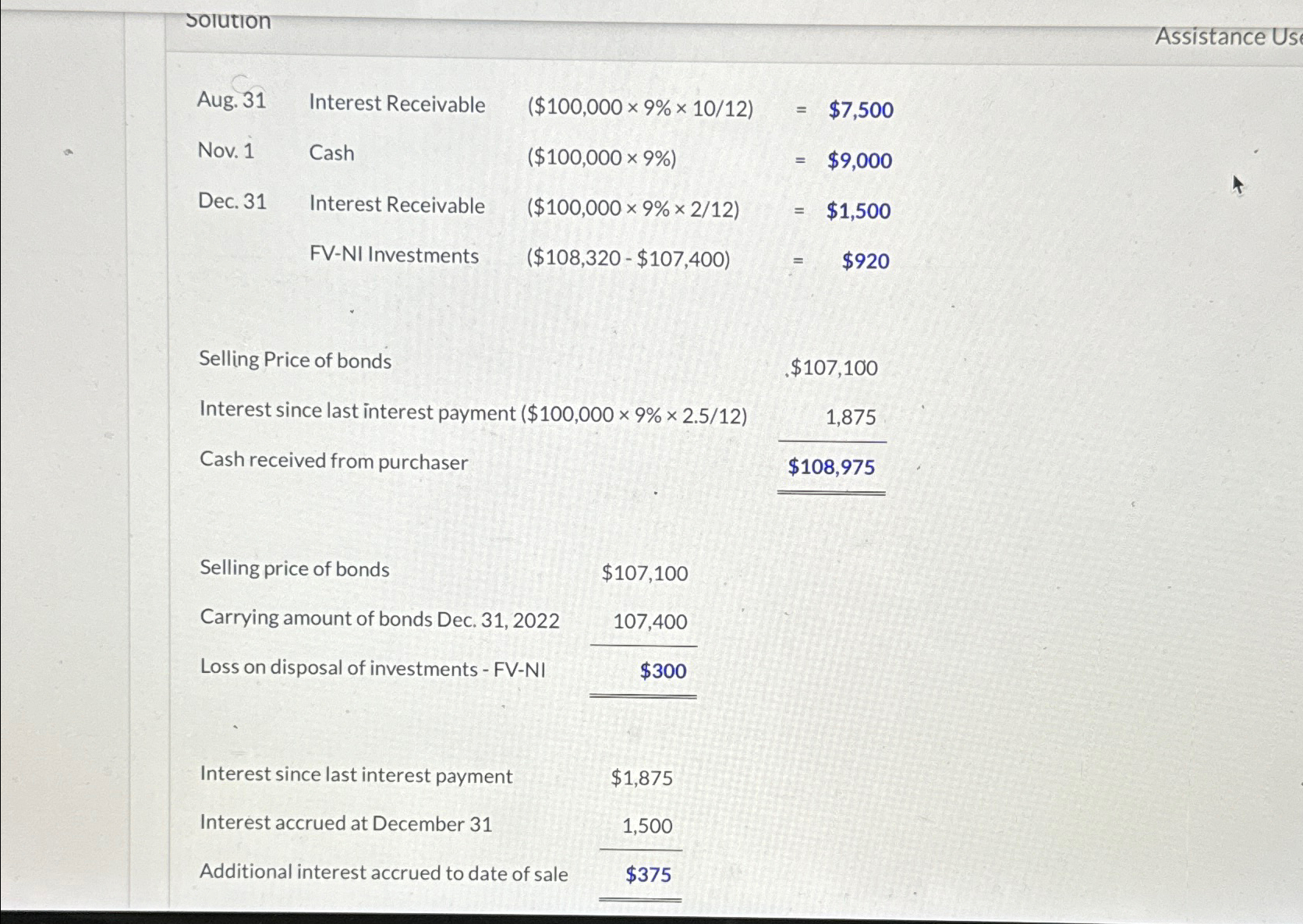  Current Attempt in Progress Marigold Corp. purchased a $100,000 face value