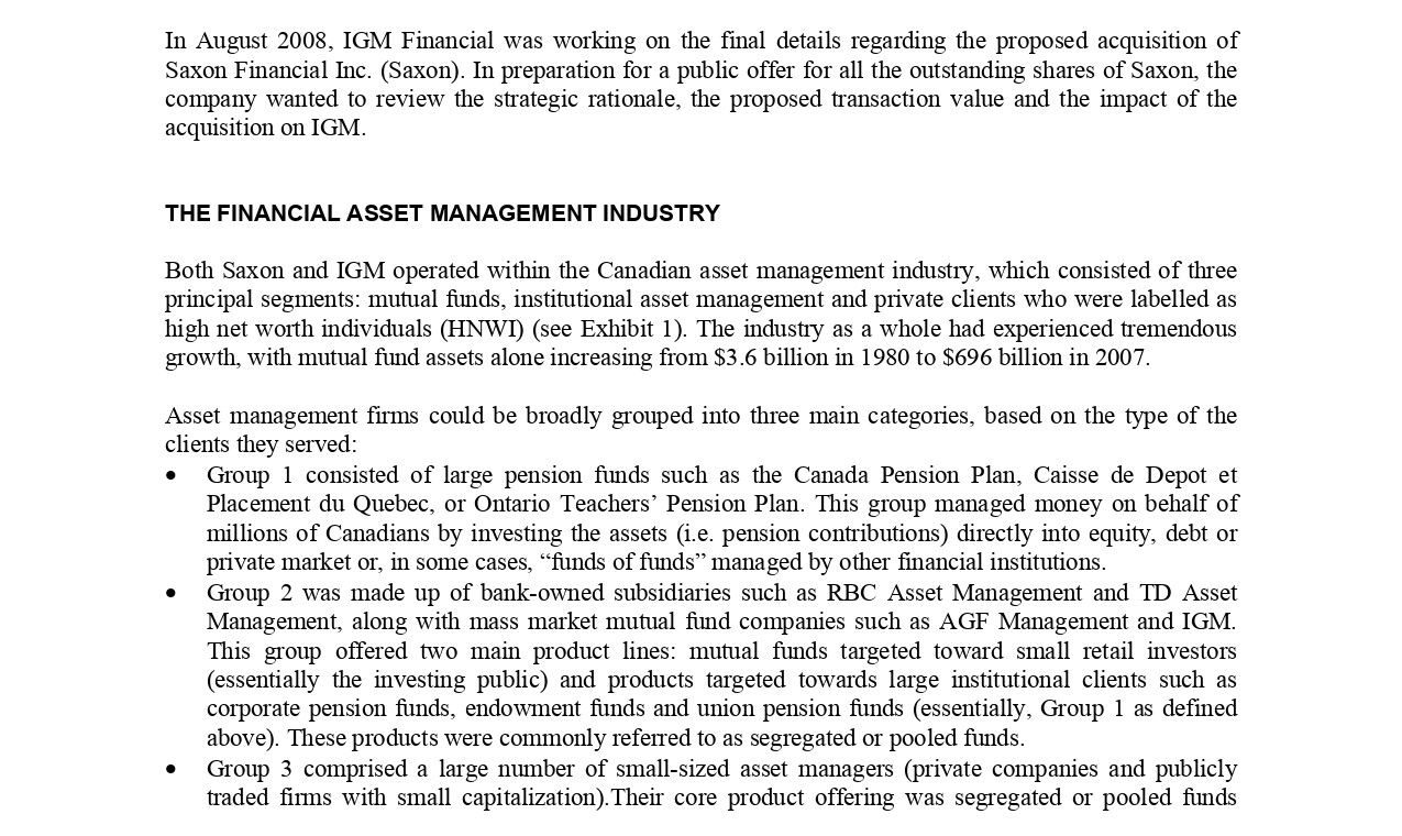 Instructions for valuation models: - Valuation based on a publicly traded comparable