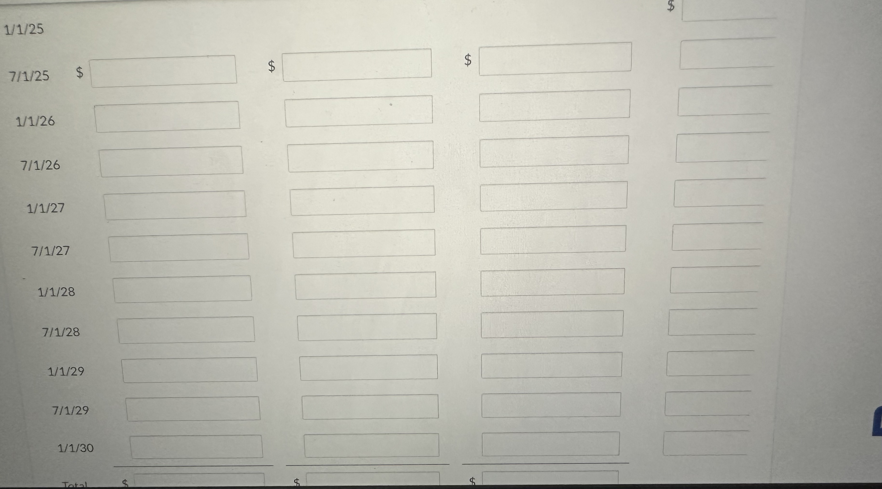 On January 1,2025, Culver Company purchased $280,000,6% bonds of Aguirre Co.