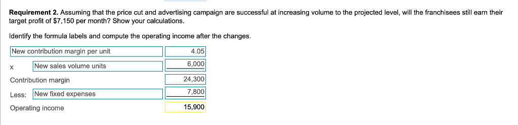 has come on the scene as a competitor. To maintain its market