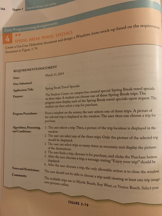  144 Chapter 3 Chapter 3 Program Design and Coding up based