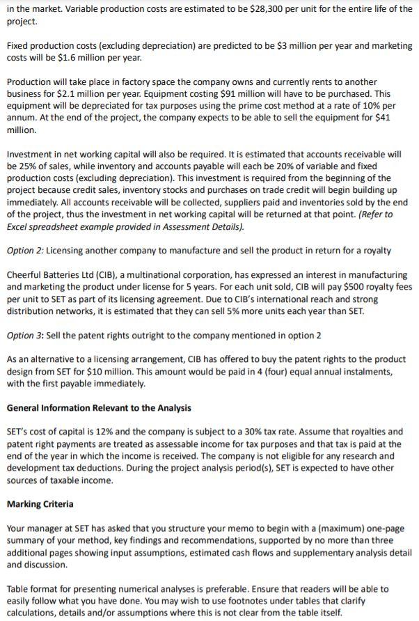 compare them to my answers You are working in the finance department