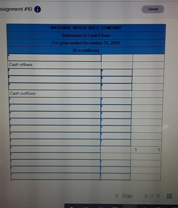 COMPANY Comparative Balance Sheets December 31, 2018 and 2017 ($ in millions)