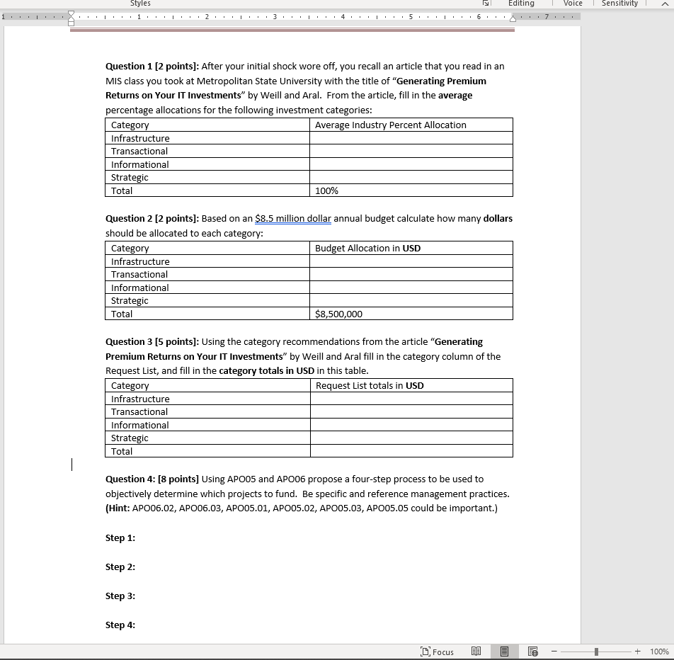 been asked to assist with preparing for a senior leadership meeting regarding