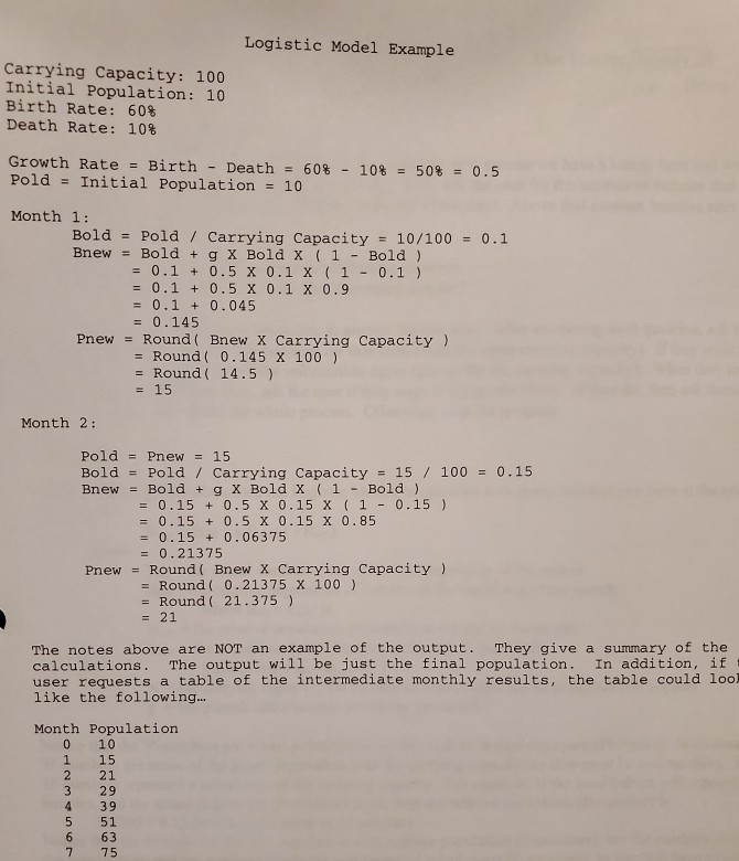 fast our colony of bunnies is growing. First, ask the user for