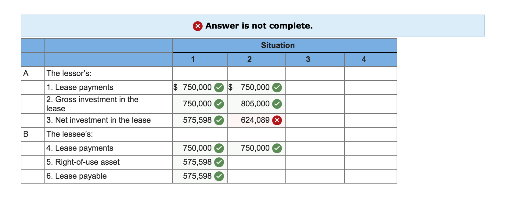  Please show work as I do not understand how to get