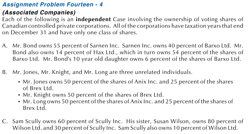  Also explain why the section applies Assignment Problem Fourteen - 4