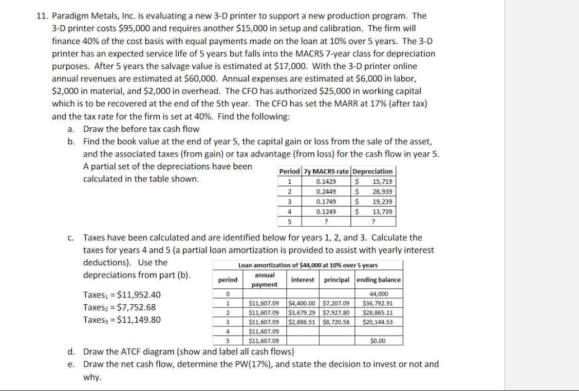  Help please do all Paradigm Metals, Inc. is evaluating a new