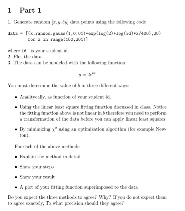 In python , generate the following code and calculate the value