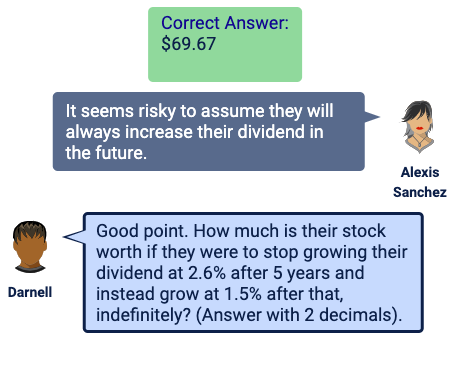 the constant growth model Darnell What about Kraft Heinz. They currently pay