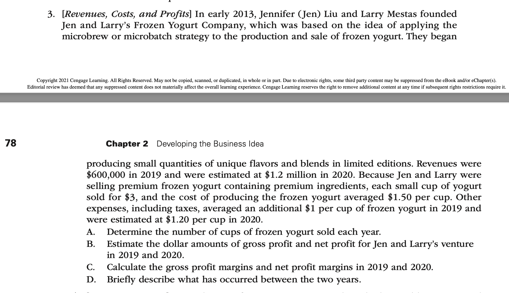 Please show your work fully! Do NOT copy someone else! I want