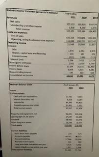 FINANCIAL STATEMENT ANALYSIS SPREADSHEET PROJECT Project is due April 22 Directions: The