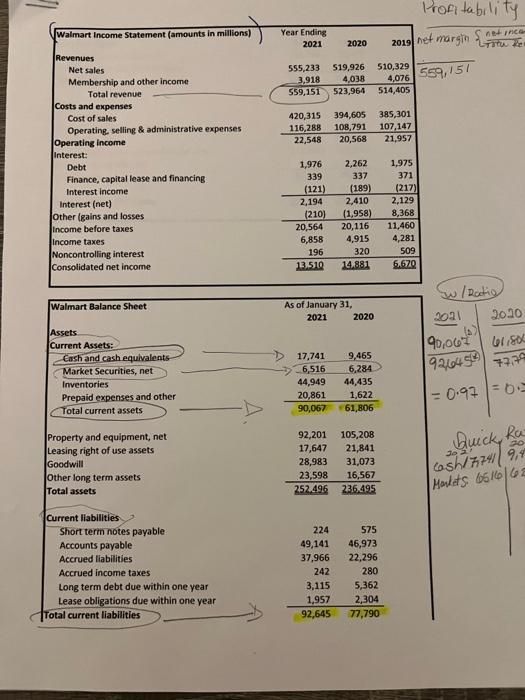 in the Financial Analysis Drop Box. Calculate the Long term debt Long