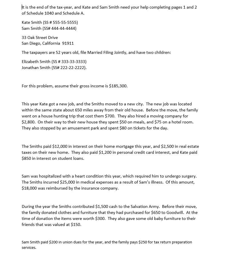 Jonathan Smith will be headed to college in the fall, provide an