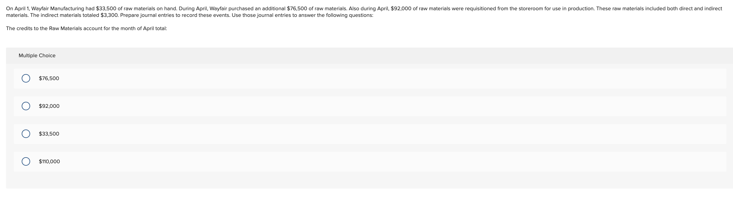 to the Manufacturing Overhead account was $87,000 and the total of the