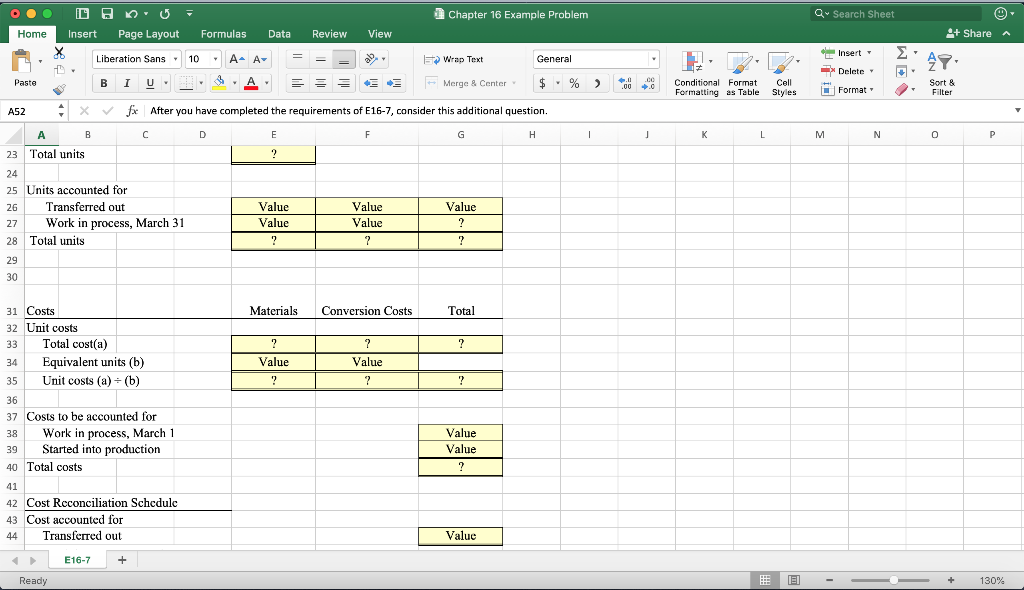 View Insert Page Layout Formulas Data Insert A- A EtWrap Text Liberation