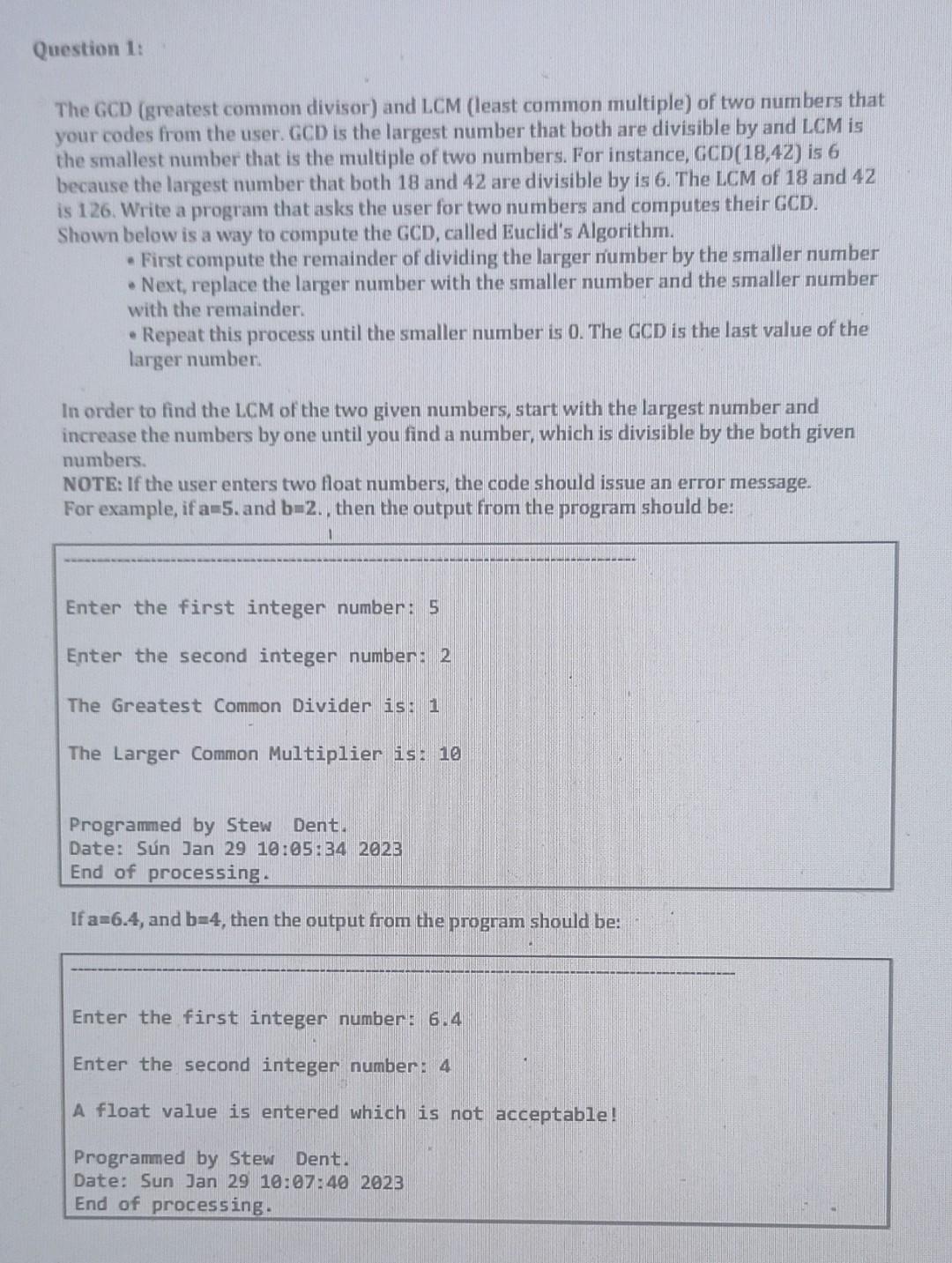  Please solve this in python without the use of user defined