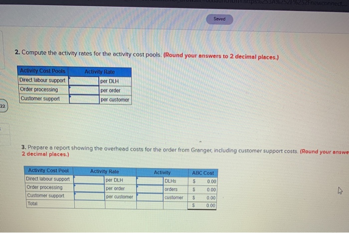 158,080 Total overhead costs $440,500 1:18:51 Activity Cost Pool Direct labour support