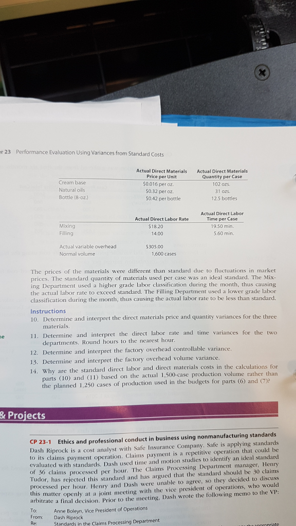 M. Reeve, Jonathan E. Duchac I. If the department typed 81,90 ccording