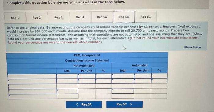and dollar sales. 2. The president believes that a $6,100 increase in