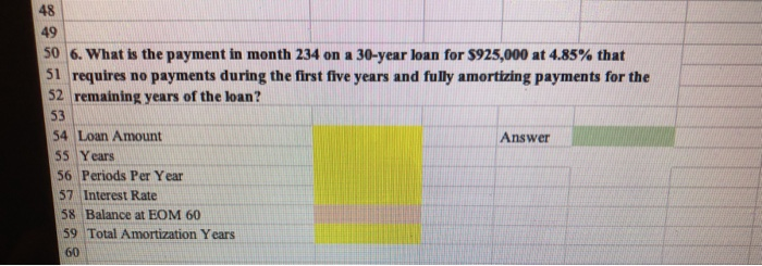  could you please make sure the excel formulas are shown in