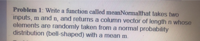 MATLAB Problem 6. Write a function called randi test that takes two